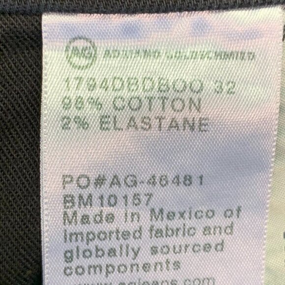 AG Adriano Goldschmied Men's The Everett Slim Straight Stretch Jeans Size 40x27 - Picture 9 of 13